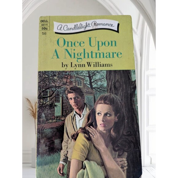 Once Upon A Nightmare Lynn Williams 1971 Vintage Paperback Candlelight Romance - Picture 1 of 3